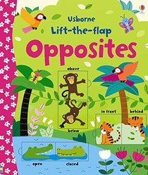 Usborne Lift the Flap Collection 4 Books Set (Usborne Lift-the-Flap-Books) (Number, Word book, Colours, Opposite)
