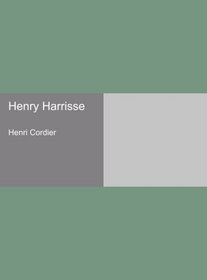 Henry Harrisse (French Edition)