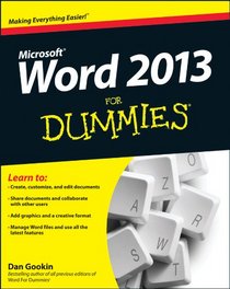 Word 2013 For Dummies (For Dummies (Computer/Tech))