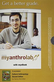 MyAnthroLab with Pearson eText Student Access Code Card for Cultural Anthropology (standalone) (2nd Edition)