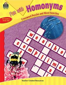 Fun with Homonyms - Crossword Puzzles and Word Searches