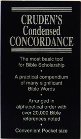 Cruden's Condensed Concordance