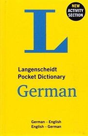 Langenscheidt Pocket Dictionary German (Langenscheidt Pocket Dictionaries)