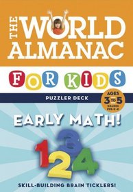 World Almanac Puzzler Deck: Early Math, Ages 3-5, Grades PreK-1