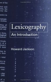 Lexicography: An Introduction