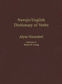 Navajo/English Dictionary of Verbs