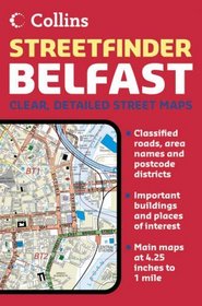 Belfast Streetfinder Colour Atlas (Street Atlas)