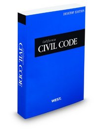 California Civil Code, 2012 ed. (California Desktop Codes)