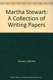 Martha Stewart: A Collection Of Writing: Papers 9 x 12 portfolio