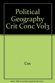 Political Geography:Crit Conc