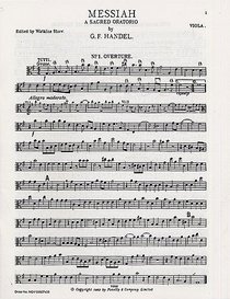 G.F. Handel: Messiah (Viola Part)