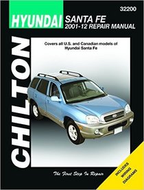 Hyundai Santa Fe Service and Repair Manual 2001-12 (Chilton)