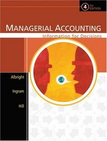 Managerial Accounting : Information for Decisions (with CD-ROM)