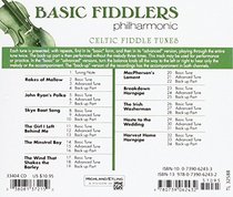 Basic Fiddlers Philharmonic Celtic Fiddle Tunes (CD)
