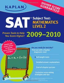 Kaplan SAT Subject Test: Mathematics Level 2 2009-2010 Edition (Kaplan Sat Subject Test. Mathematics)