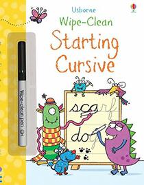 Wipe-Clean Starting Cursive