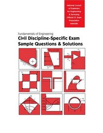FE Sample Questions  Solutions: Civil Discipline (Book  CD-ROM)