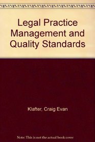Legal Practice Management and Quality Standards