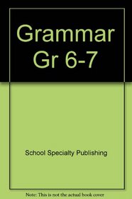 Skill Drill Grammar, Grade 6 to 7
