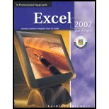 Excel 2002 : A Professional Approach, Core and Expert / with Cd-rom