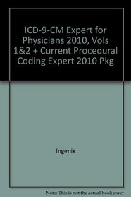 ICD-9-CM Expert for Physicians 2010, Vols 1&2 + Current Procedural Coding Expert 2010 Pkg
