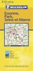 Michelin Essonne, Paris, Seine-Et-Marne: Includes Plans for Evry, Melun, Fontainebleau, Provins (Michelin Local France Maps) (French Edition)