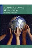 Human Resources Management: A Strategic Approach