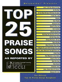 Top 25 Praise Songs Songbook