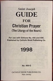 St Joseph Guide for Christian Prayer/No. 406/G (St. Joseph Liturgy Guides)