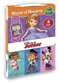 World of Reading Disney Junior Boxed Set: PreLevel 1 - Purchase Includes Disney eBook! (World of Reading Story Box)