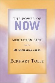The Power of Now: Meditation Deckcards