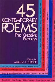 45 Contemporary Poems: The Creative Process (Longman English and Humanities Series)