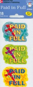 Paid in Full (Christian Shape Stickers)