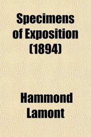 Specimens of Exposition (1894)