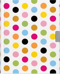 Fiesta Dots Locking Journal (Notebook, Diary) (2nd Gen Lock!) (Locking Journals)