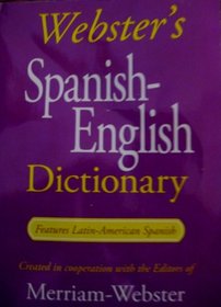 Webster's Spanish English Dictionary