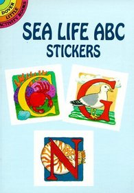 Sea Life ABC Stickers (Dover Little Activity Books)