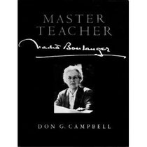 Master Teacher: Nadia Boulanger