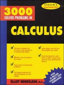 3,000 Solved Problems in Calculus