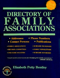 Directory of Family Associations (3rd Edition)