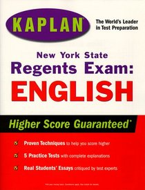 Kaplan New York State Regents Exam: English