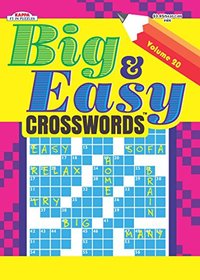 Big & Easy Crosswords Puzzle Book-Volume 20