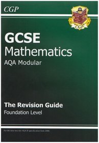 GCSE Maths AQA Modular Revision Guide: Foundation