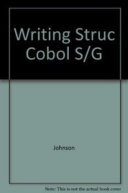 Writing Struc Cobol S/G