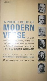A Pocket Book of Modern Verse
