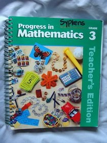Progress in Mathematics: Grade 3 Teacher's Edition