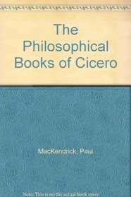 The Philosophical Books of Cicero