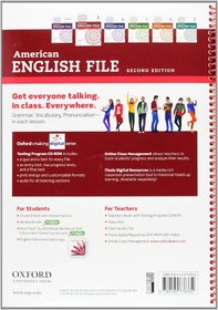 American English File 2E 1 Teacher Book: With Testing Program