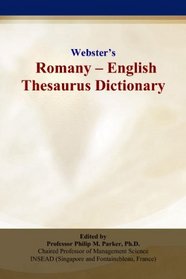 Websters Romany - English Thesaurus Dictionary