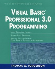 Visual Basic Professional 3.0 Programming (Wiley-Qed Enterprise Computing)